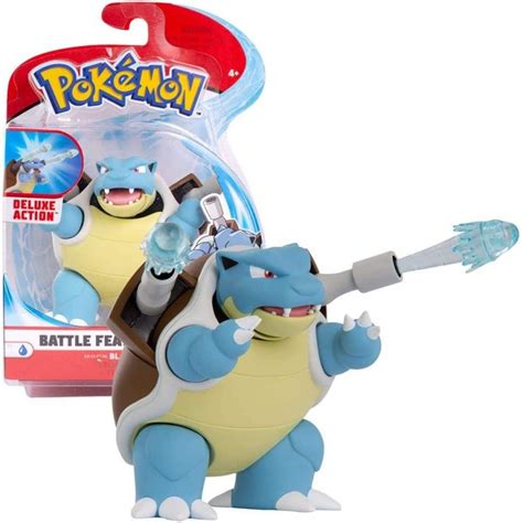 Blastoise Battle Feature Figure Pokémon Deluxe Action Toy