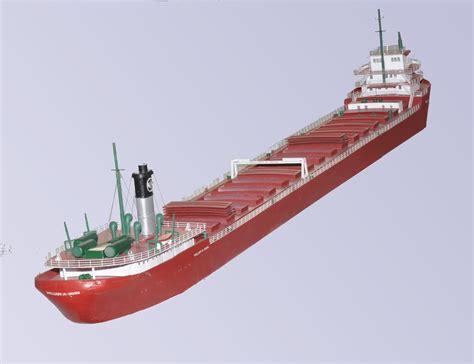 610′ Great Lakes Bulk Freighter N Scale Ships