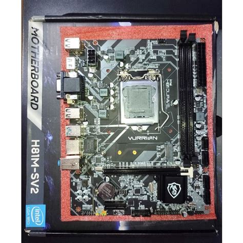 Jual Motherboard Vurrion H81M SV2 Baru Shopee Indonesia