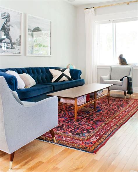 Blue Velvet Sofas To Your Living Room Decor Modern Sofas