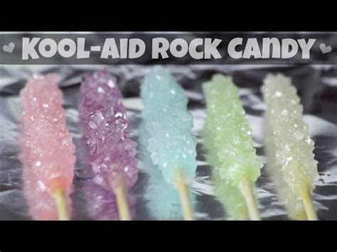 A diy rock candy science experiment might be for you! DIY Rock Candy with Kool-Aid - Grow Crystals // Sugar ...