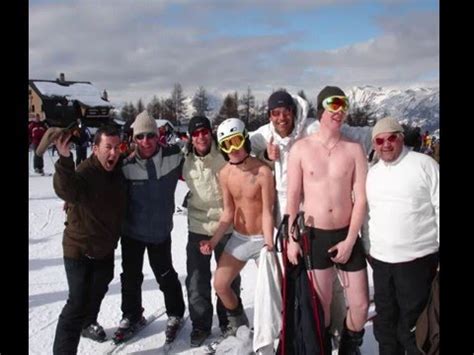 Naked Skiing In Sauze D Oulx Well Almost YouTube