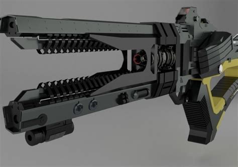 Railgun | CGTrader