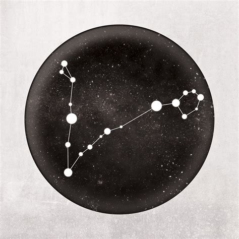 Pisces Constellation Art Print Zodiac Constellations Touch Of Modern