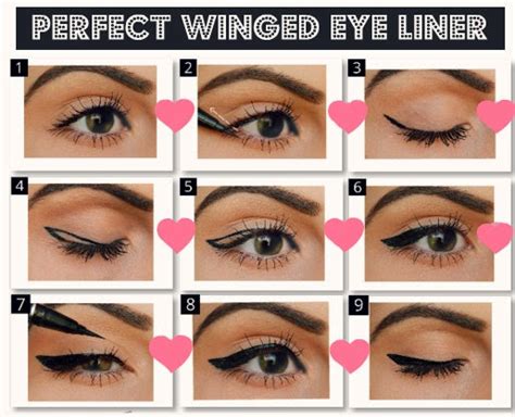 Winged Eyeliner Tutorial Learn How To Apply Winged Eyeliner