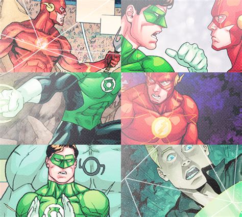 Hal Jordan And Barry Allen Green Lantern Hal Jordan Dc Comics Comics