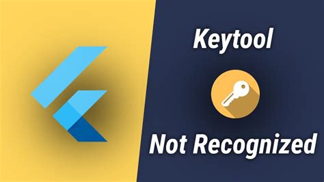 Flutter Keytool Not Recognized Visual Studio Code Flutter Keytool Fast
