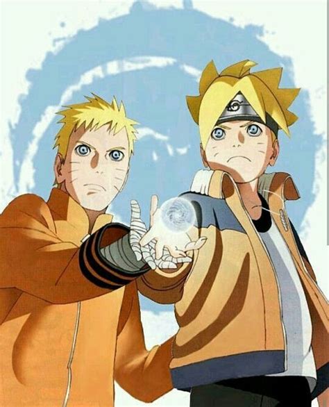 Naruto And Boruto Anime Boruto Rasengan Naruto