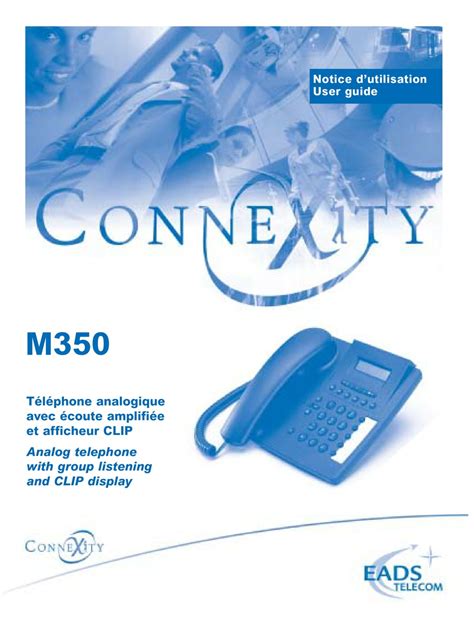 Eads Telecom Connexity M350 User Manual Pdf Download Manualslib