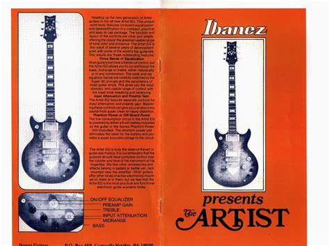 Ibanez Guitar Catalogs The Blues Show On BishopFM