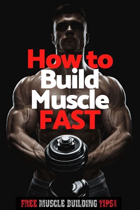 5 Proven Ways To Build Muscle 5x Faster Free Muscle Building Tips