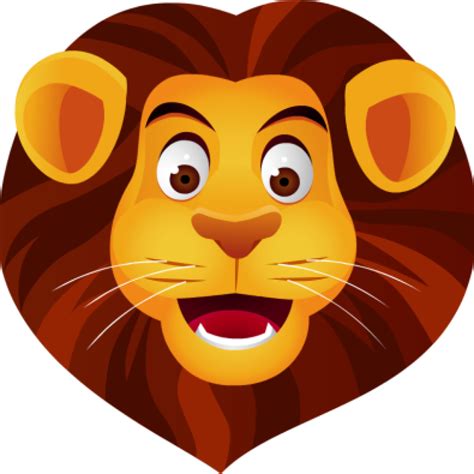 Cute Lion Head Cartoon Images Free Template Ppt Premium Download 2020