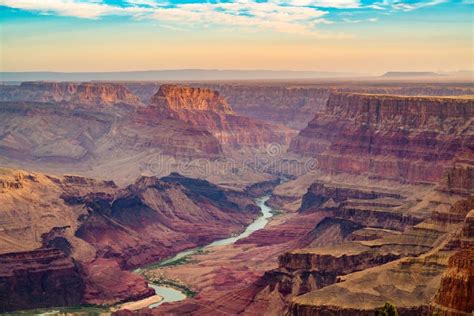 Grand Canyon Landscape Stock Image Image Of Dusk Location 126542551