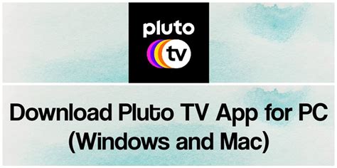 Download for pc and mac. Pluto TV App for PC (2021) - Free Download for Windows 10 ...