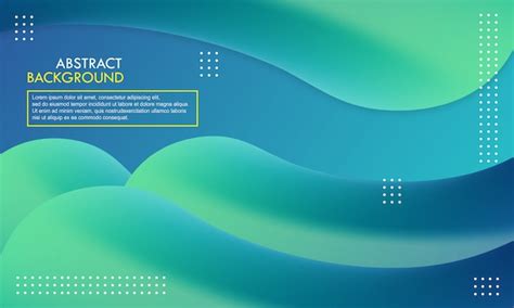 Premium Vector Abstract Modern Dynamic Fluid Background