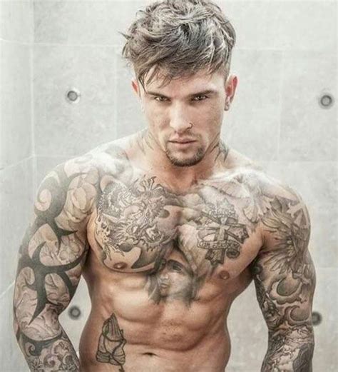 shirtless men with tattoos hot guys tattoos life tattoos body art tattoos man ray z tattoo