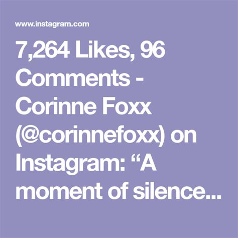 Moment Of Silence Corinne Elliott In This Moment Rose Instagram