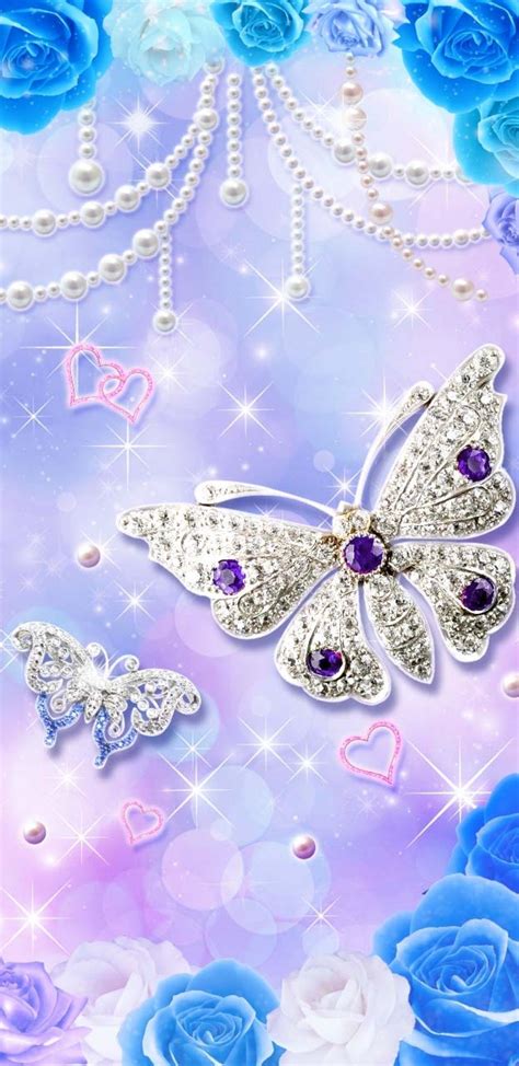 Diamond Butterfly Wallpapers Top Free Diamond Butterfly Backgrounds