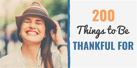 200 Things To Be Thankful For Improve Your Life With Gratitude