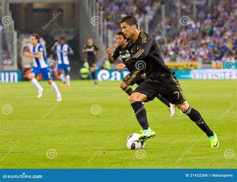 Cristiano Ronaldo In Action Editorial Stock Photo Image Of