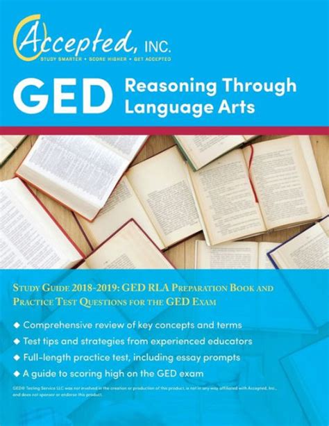Ged Reasoning Through Language Arts Study Guide 2018 2019 Ged Rla
