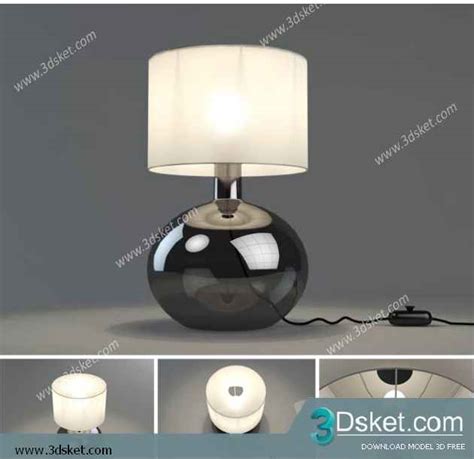 Free Download Table Lamp 3D Model 092 - Download 3D Model Free, 3Dsket ...