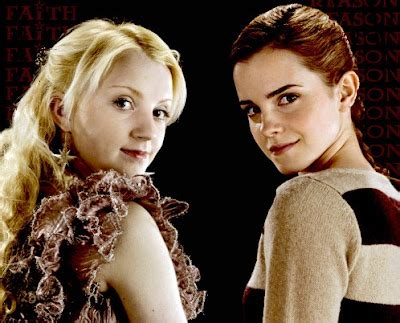 Emma Watson Emma Watson And Evanna Lynch
