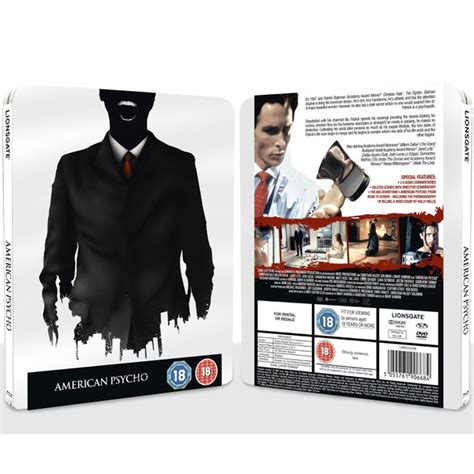american psycho zavvi exclusive limited edition steelbook ultra limited print run blu ray