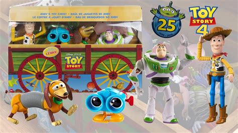 Baúl De Juguetes De Andy Mattel Toy Story 25 Aniversario ¡figura Exclusiva De Lenny Youtube