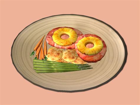 Jacky93sims — Pineapple Ham Food For The Sims 2