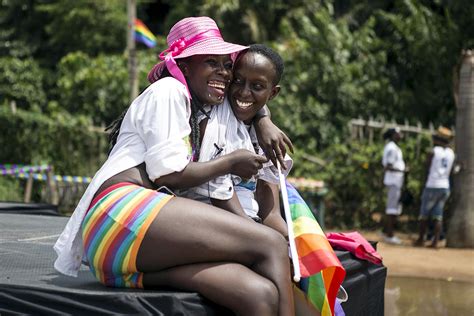 uganda lgbt pride parade in country that tried to impose long jail terms for gay sex [photos]
