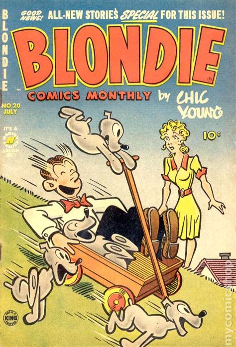 Blondie 1947 Mckayharveykingcharlton Comic Books