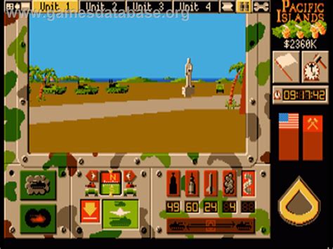 Pacific Islands Commodore Amiga Artwork In Game