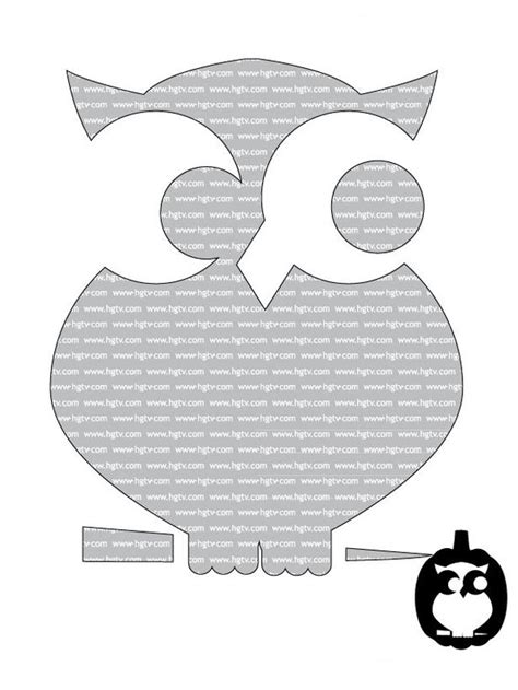 6 Best Images Of Printable Owl Pumpkin Carving Stencils