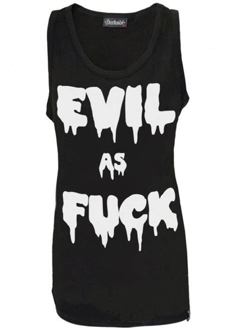 Darkside Clothing Evil As Fuck Vest Attitude Clothing