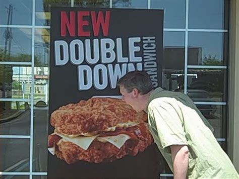 Kfcs New Double Down Sandwich Nom Nom Nom