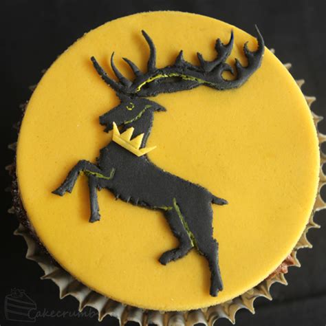 Game Of Thrones Sigil Cupcakes Cakecrumbs