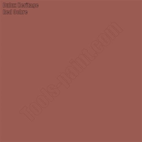 Dulux Heritage Red Ochre