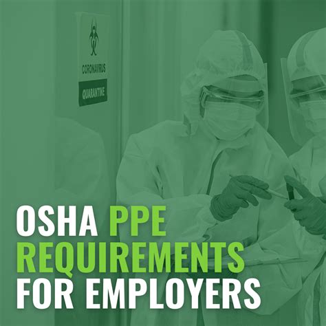 Osha Ppe Requirements For Employers Blog