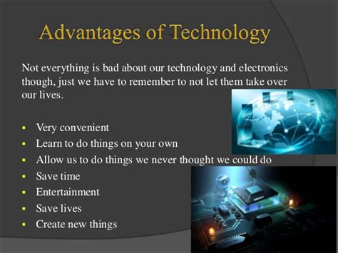 The benefits of technology have come a long way. Problems of Well-Being - Technology disadvantages and ...