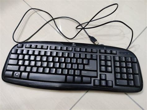 Logitech Classic Keyboard 200 Y Ur83 Usb 105 Key Computers And Tech