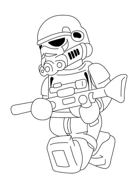 Kids N Coloring Page Lego Star Wars Lego Star Wars