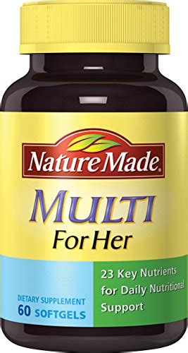 May 09, 2021 · the best vitamin brands are transparent about their testing and quality control. Nature Made Multi for Her Softgels - 23 Essential Vitamins ...