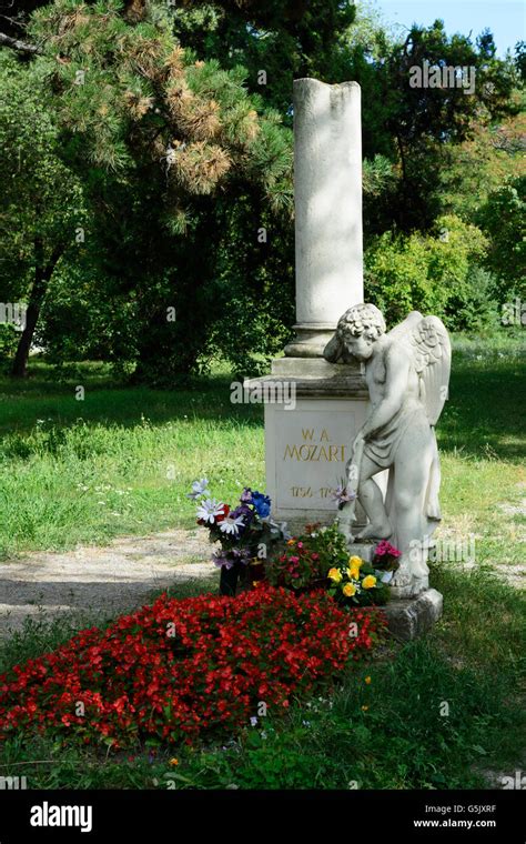 Grave Of Wolfgang Amadeus Mozart In A Common Grave At The St Marx