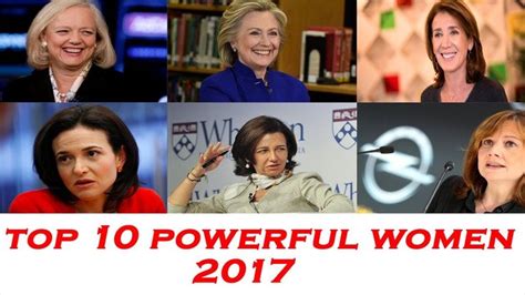 top 10 most powerful women in world 2017 powerful women women most powerful