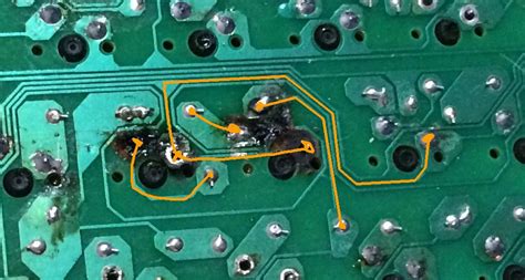 How To Fix Circuit Board Trace Circuit Diagram