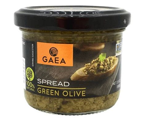 Паста от зелени органик маслини Gaea 100гр