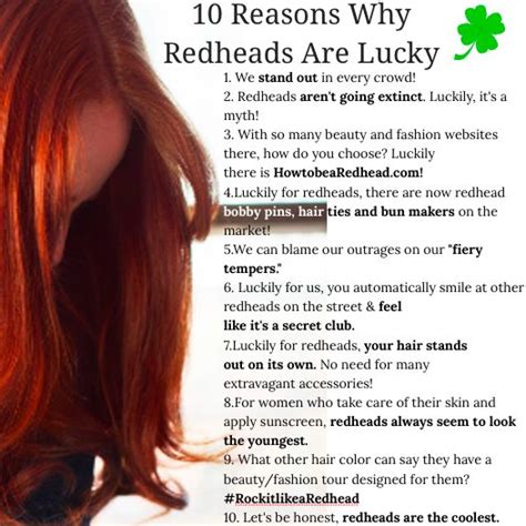 Red Hair Facts Nantudesign