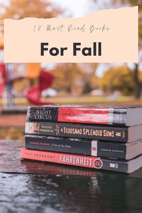 10 Must Read Books For Fall Fallen Book Fall Reading Fall Reading List