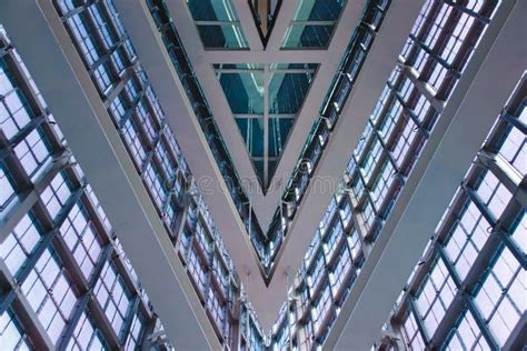 Lines And Angles Of Modern Building Abstract Stock Photo Image Of